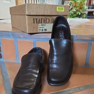 Franco Sarto Women's Dark Brown Loafers